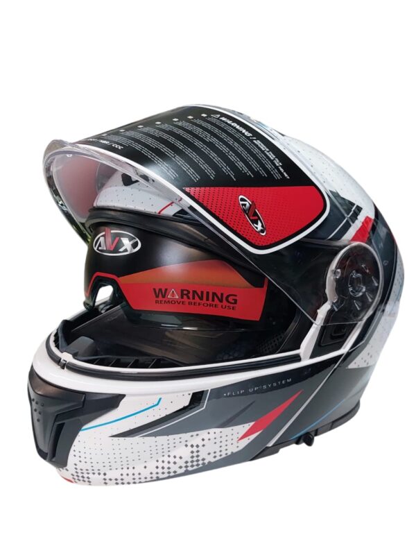 CASCO AVX FS-918 REBATIBLE - Imagen 2